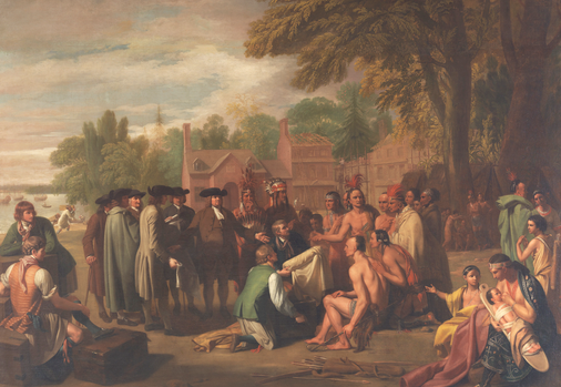 <p>Penn’s Treat with the Indians</p>