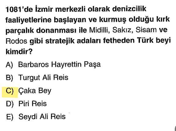 <p>Çaka Bey sadece donanma kurmakla kalmamış, Ege adalarını da fethetmiştir.</p>