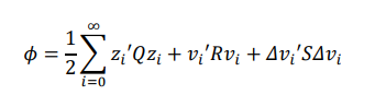 <p>Define what this equation is and what z, Q, R and S within the equation provided below</p>