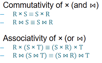 <p>—> Side note: This only works if the JOIN happens on tables with joint attributes</p>