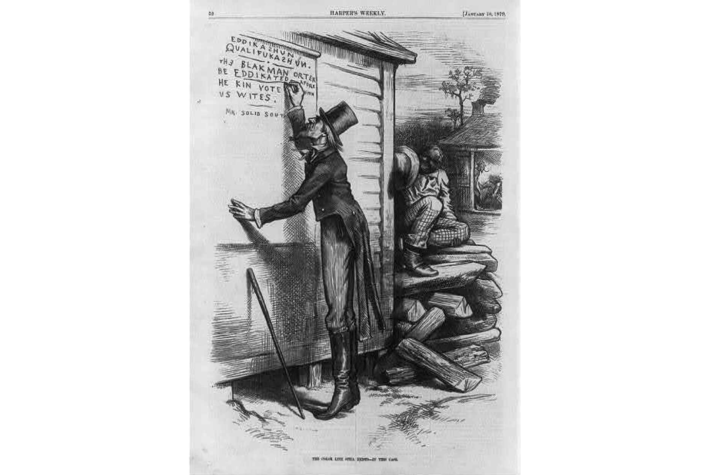 <p>How did Southern states prevent Black people from voting legally? <mark data-color="yellow" style="background-color: yellow; color: inherit;">Grandfather clauses</mark></p>
