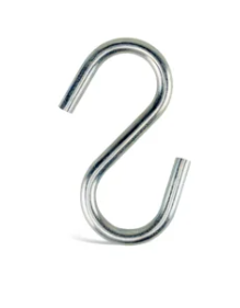 <p>Large End 5/16” x 4” S-Hook - USA - Commercial </p>