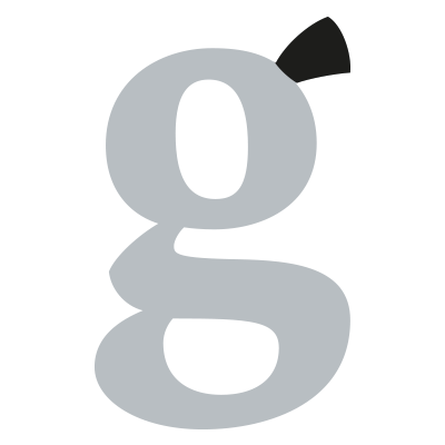 <p>a small, decorative stroke extending from the top-right side of the upper bowl of a lowercase double-storey ‘g’</p>