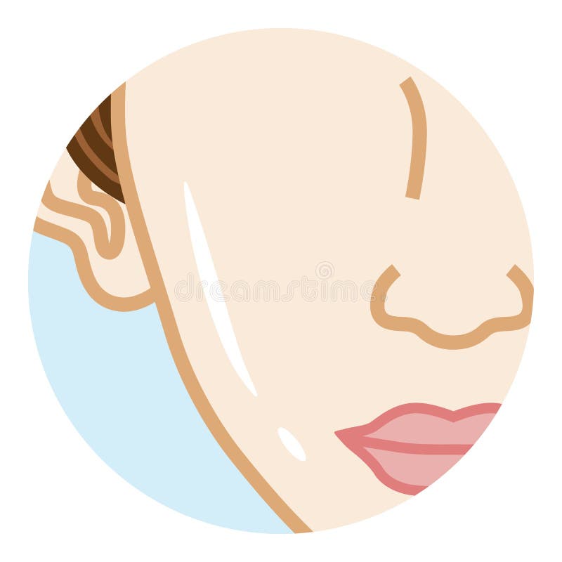 <p>cheek</p>