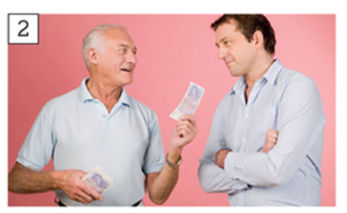 <p>to give someone money that they will return later</p>