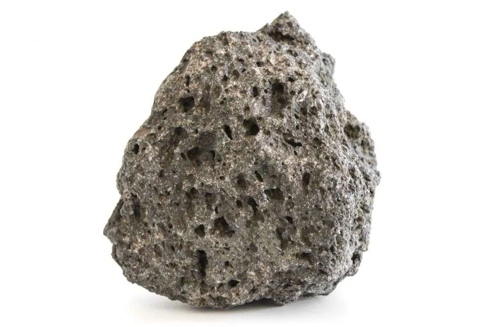 <p>Porous rocks from “frothy” lava </p>