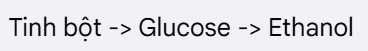 <p>Điều chế ethanol (pp sinh hóa) </p>
