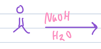 <p>Ketone (other example reagents: good nucleophiles such as NaOMe, MeOH)</p>