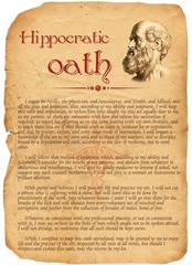 <p>A pledge for physicians influenced by Hippocrates, emphasizing ethical practice.</p>