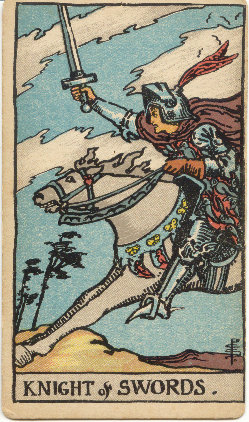 <p>Knight of Swords</p>