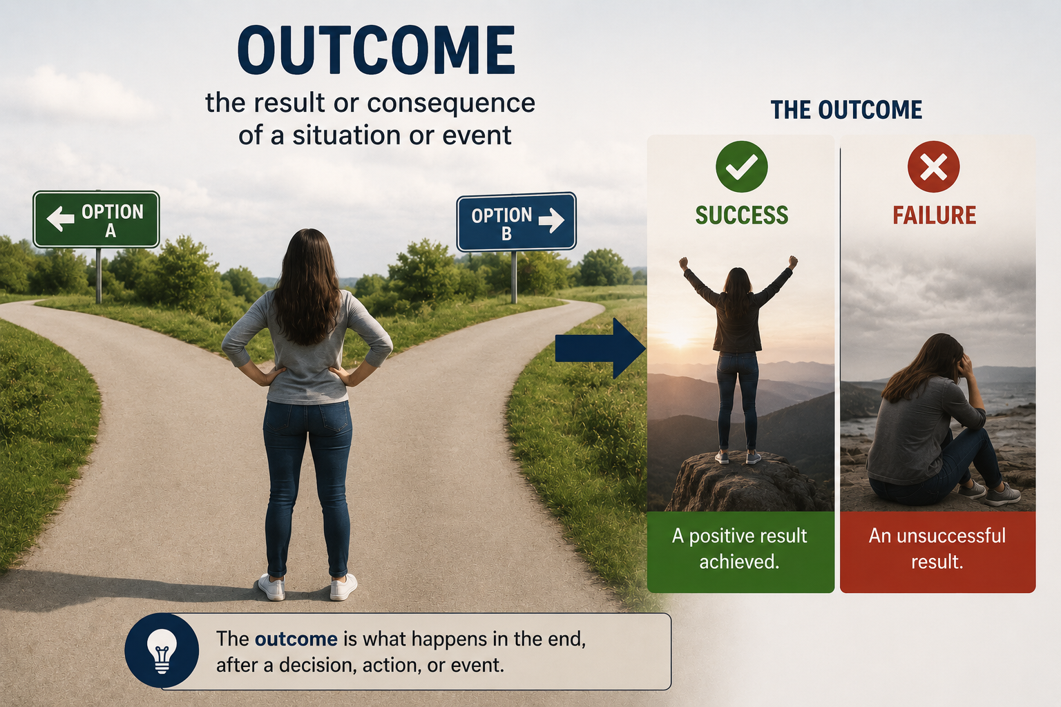 <p>Outcome (noun)</p>