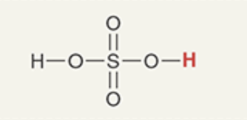 <p>What is the pKa for sulfuric acid</p>