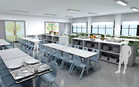 <p>canteen (n)</p>