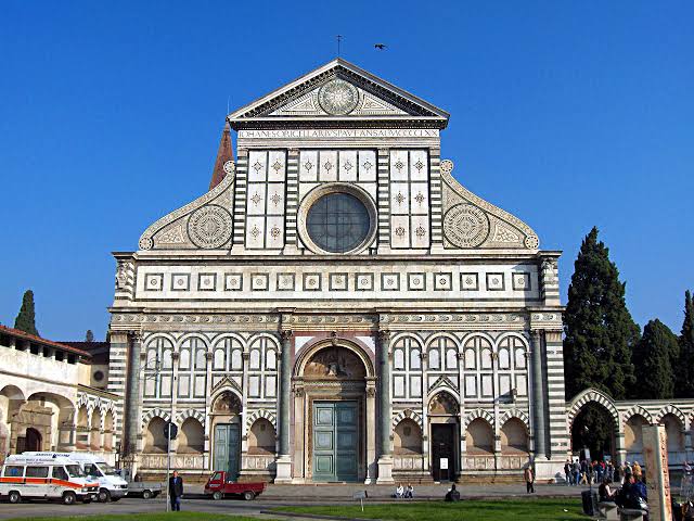 <p>what, who made the facade, when</p>