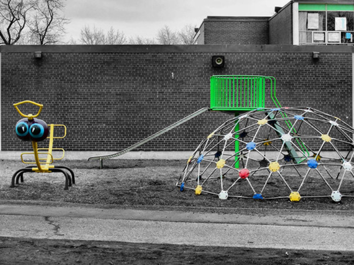 <p>playground, recess patio</p>