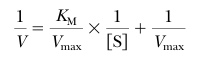<p>graphical method for analyzing the kinetics of enzyme catalyzed reactions</p><p></p>