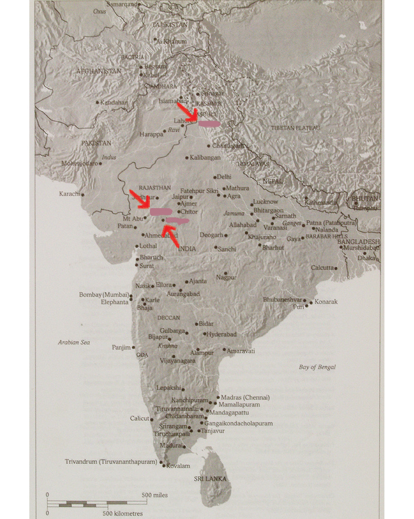 <p>set of kingdoms in India that arose after the fall of the Gupta dynasty were hundreds of kingdoms ruled by land owning Kshatriyas. wealthy due to trade and a good economy. Hindu beliefs and this is when the practice of sati began, as well as purdah (the separation of women from society).</p>