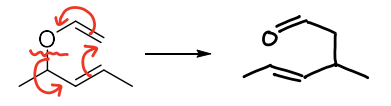 <p>A bond is broken, allowing the formation of a new bond.</p>