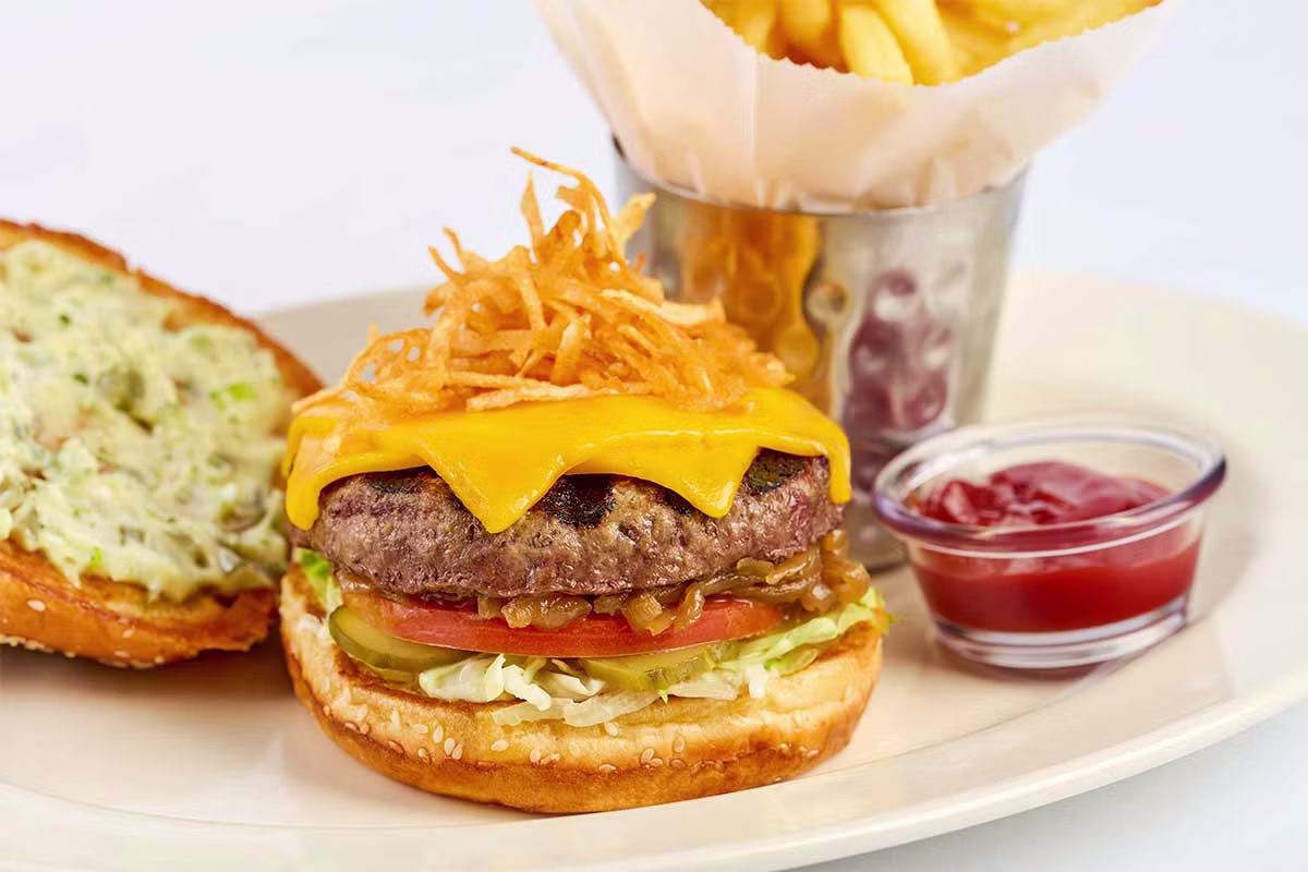 <p>Americana Cheeseburger</p>