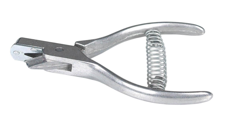 <p>Used to notch ears to identify litter and pig number</p>