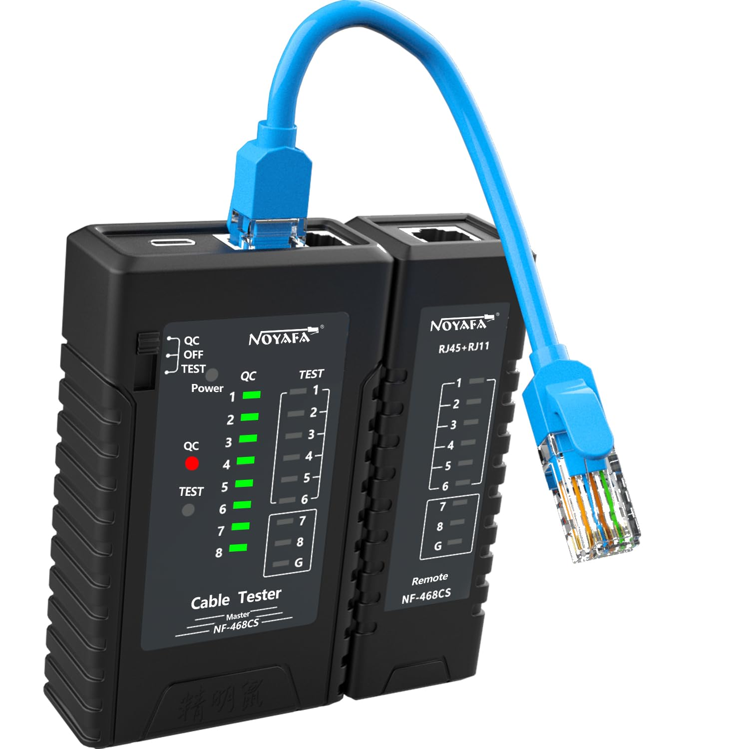 <p>A <strong>cable tester</strong> verifies proper wiring in network cables.</p><p>Tests include:</p><ul><li><p>continuity</p></li><li><p>wire mapping (pin-to-pin)</p></li><li><p>missing pins</p></li><li><p>crossed wires</p></li></ul><p>Used to confirm <strong>Ethernet cables are correctly wired</strong>.</p>