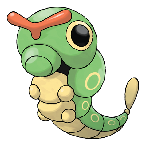 <p>What type is Caterpie?</p>