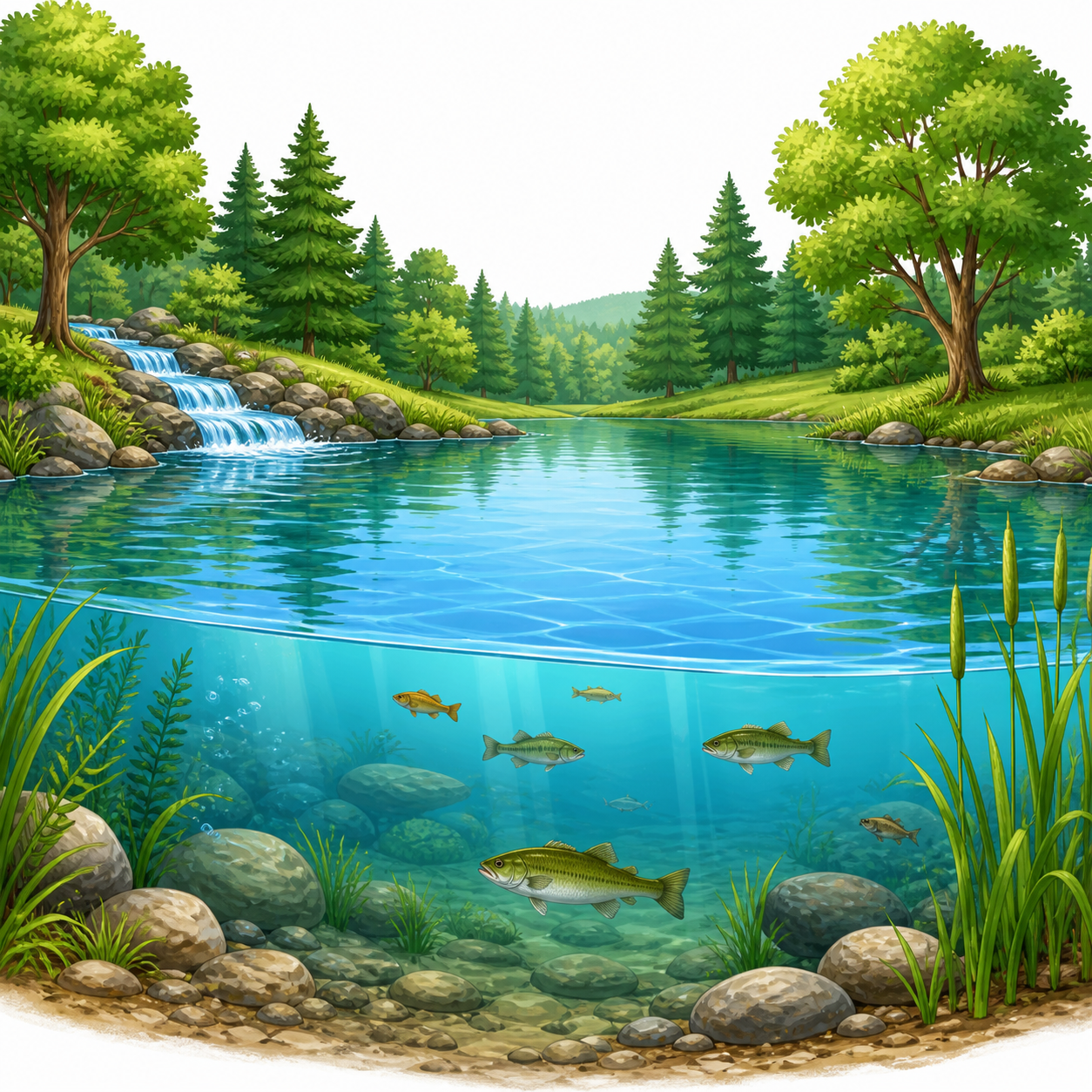 <p>Water that does not contain salt or is very low in salt content.</p>