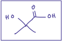 <p>Tetrahedral with OH and CH2+CA </p>