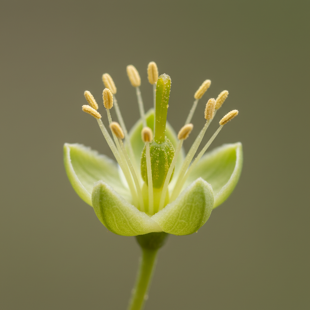 <p>A flower that is missing one or more of the four main flower parts.</p>