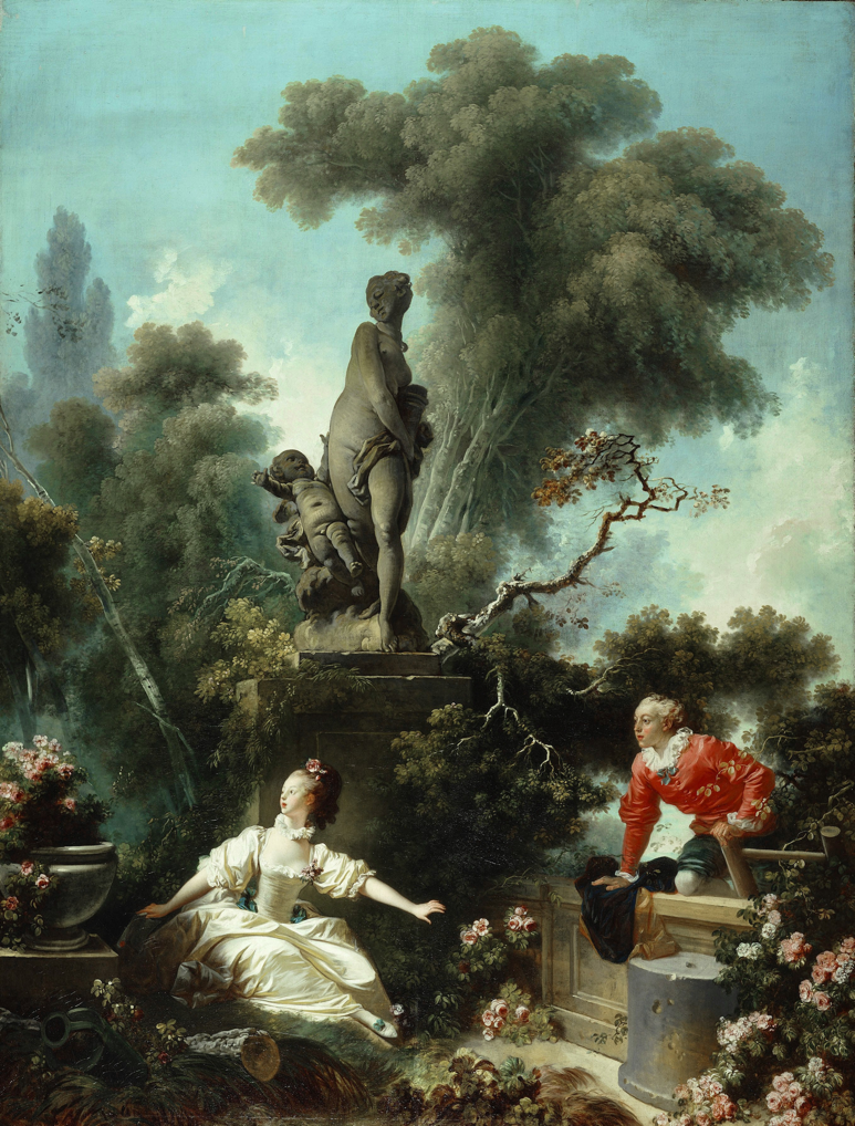 <p><span>Les progres de l amour - a szerelem fejlődése ciklust a Pavillon de Louveciennes-be</span></p>