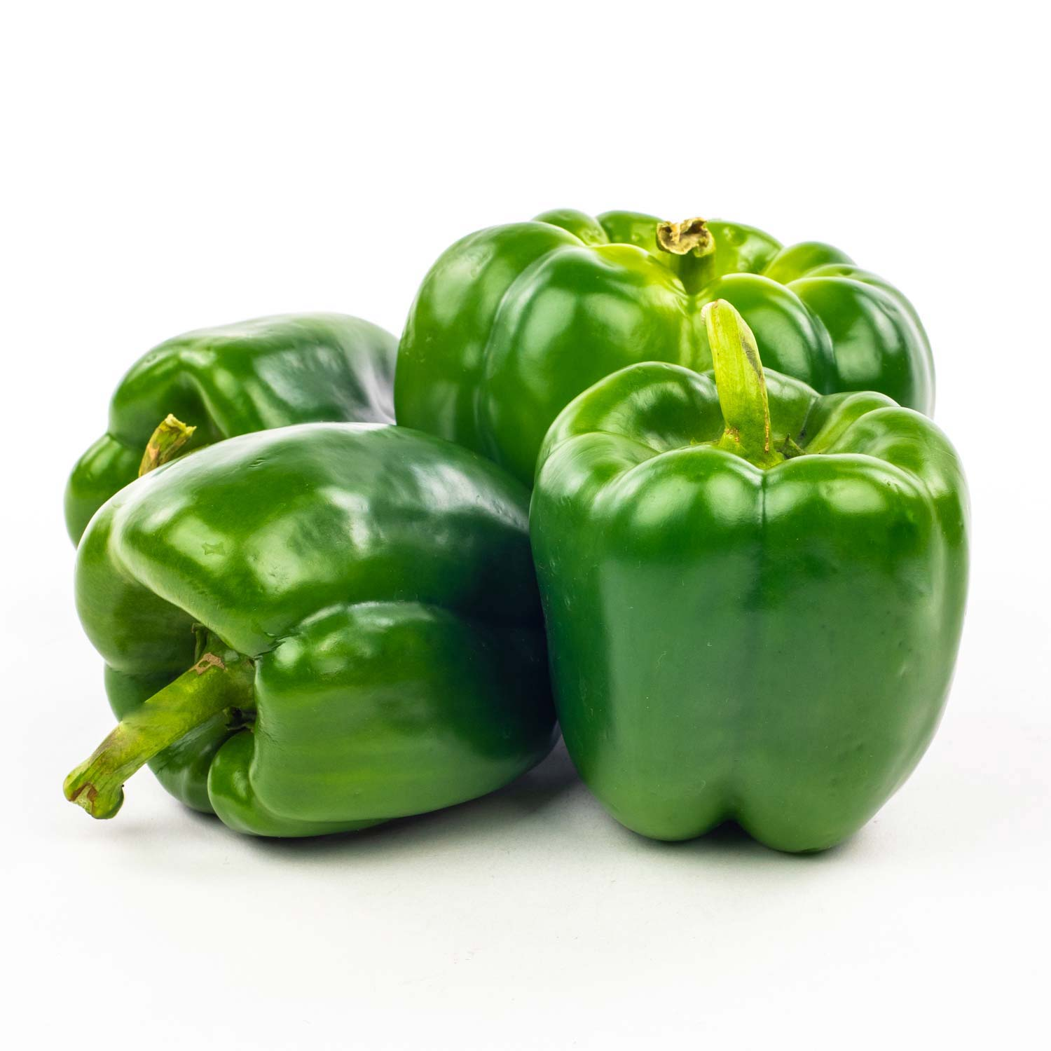 <p>Bell Green Sweet Peppers</p>
