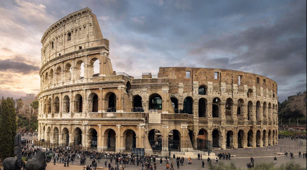 <p>Exterior of the Colosseum</p>