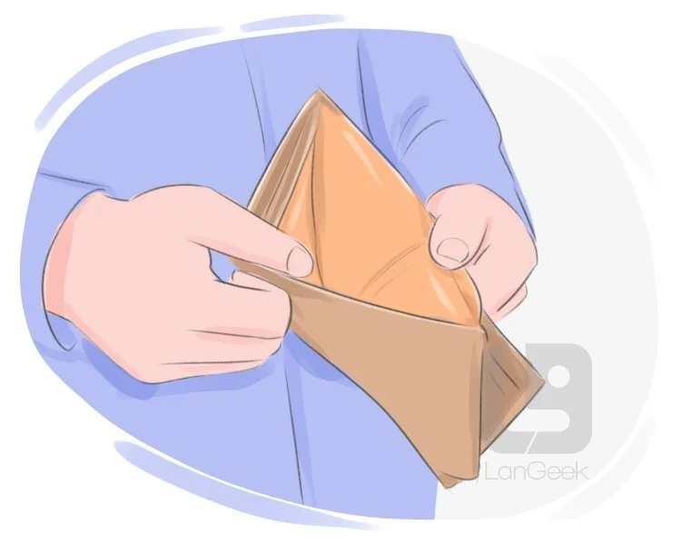 <p>run out of</p>
