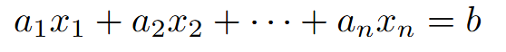 <p>The coefficients can be real OR complex. b can also be real or complex (Section 1.1)</p>