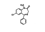 <p>what is the drug class and schedule (if applicable) for this structure?</p>