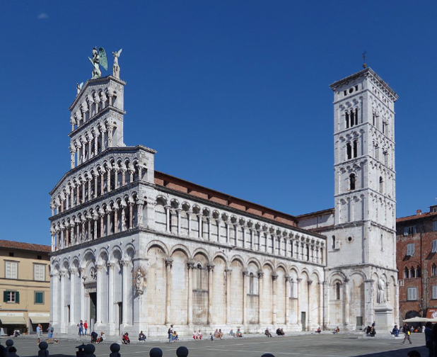 <p>Lucca, Italy (11 th century CE)</p>