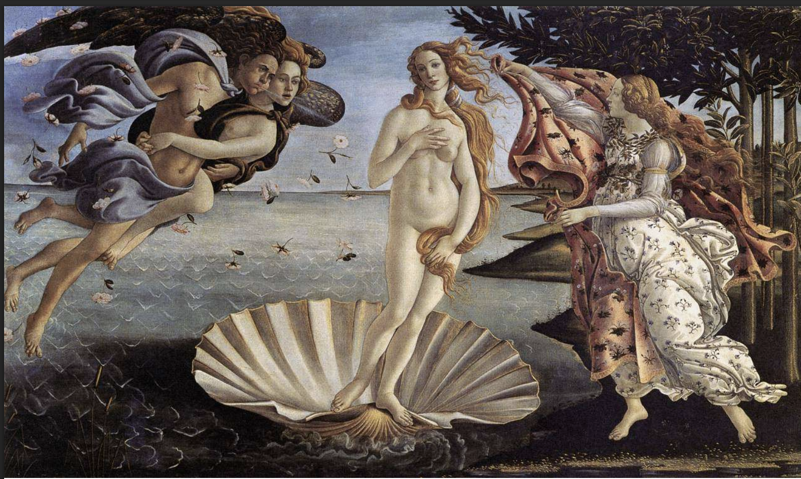 <p>Birth of Venus</p>