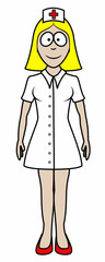 <p>طَبيبَةٌ - طبيبتانِ - طَبيباتٌ</p>
