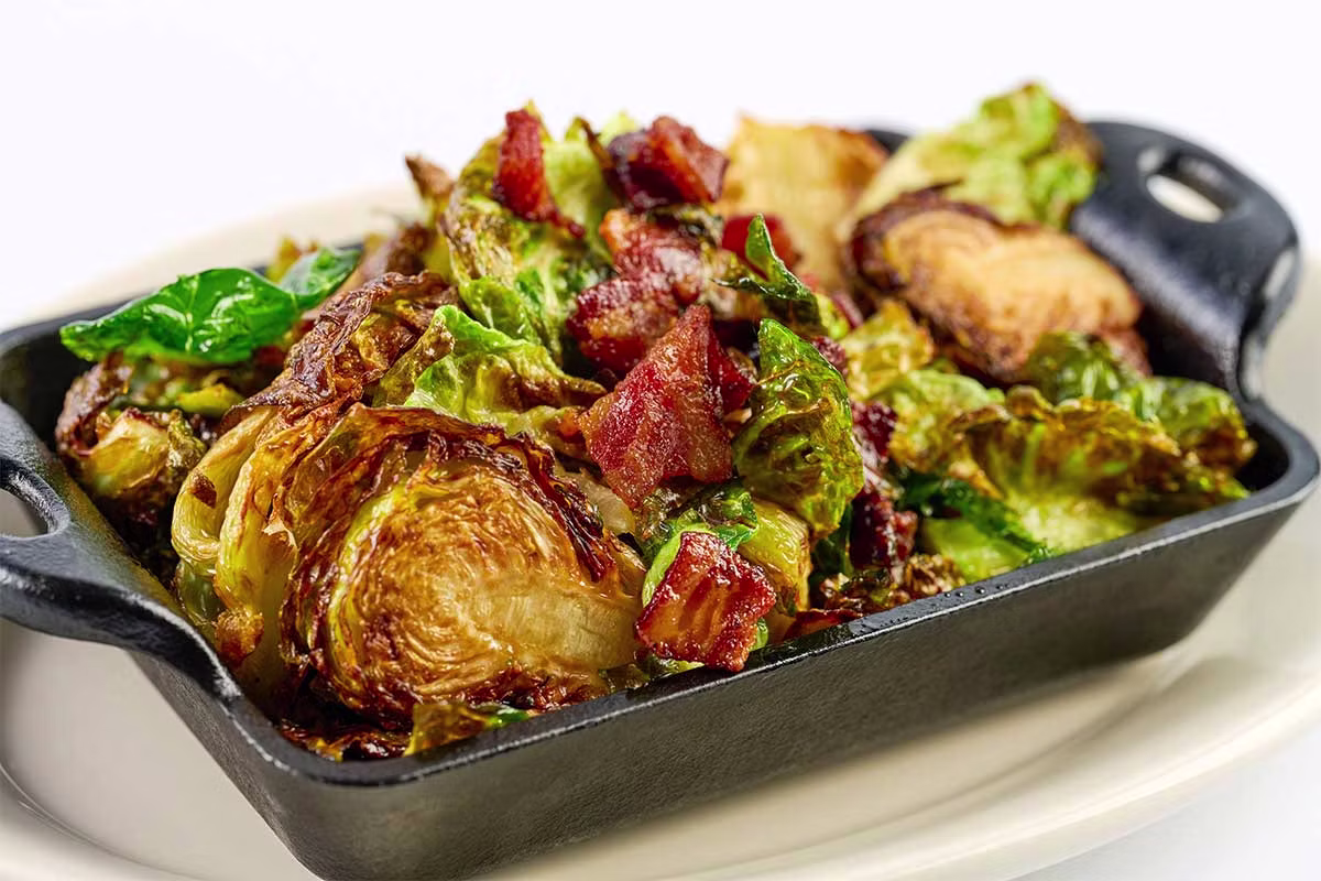 <p>Crispy Brussels Sprouts</p>