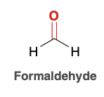 <p>Common aldehyde</p>