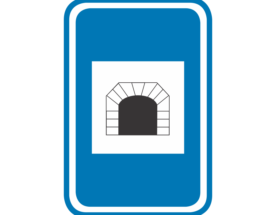 <p>Wat betekent dit verkeersbord?</p><ul><li><p>Een tunnel van minstens 50 meter.</p></li><li><p>Een tunnel van minstens 200 meter.</p></li><li><p>Een tunnel van minstens 500 meter.</p></li></ul><p></p>