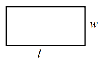 <p>Formula for area AND perimeter of a rectangle</p>