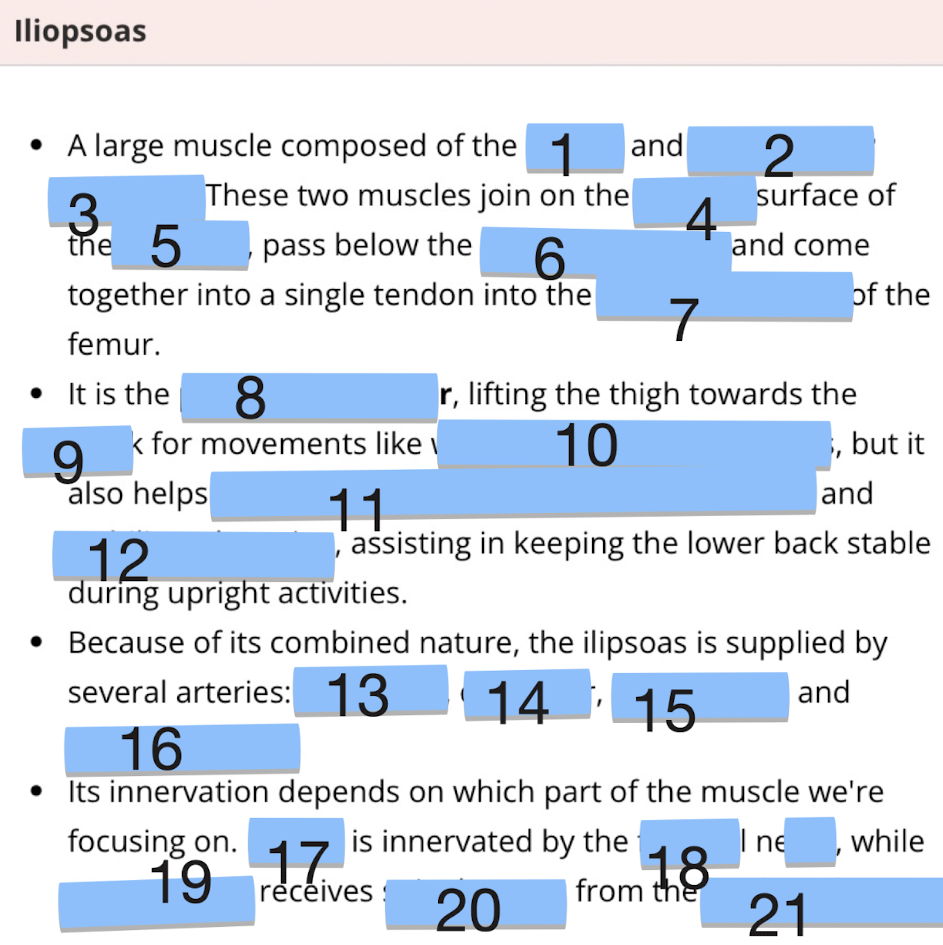 <p>fill in blanks 1-7</p>