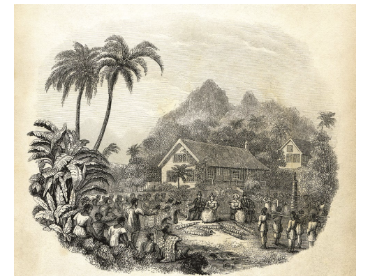 <p>Staff g-d; Rarotonga, Cook Islands, central Polynesia. Late 18th to early 19th century CE. Wood, tapa, fiber, and feathers</p>