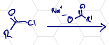 <p>Acid Chloride + Carboxylic Salt</p>