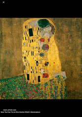 <p>The repeated gold geometric designs and decorative surface treatment in The Kiss by Gustav Klimt MOST strongly emphasize which principle of design?</p>