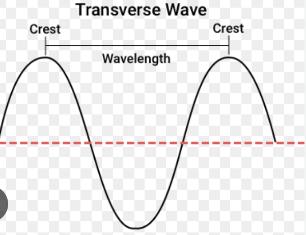 <p>length of one complete wave (Symbol: <em>λ)</em></p>