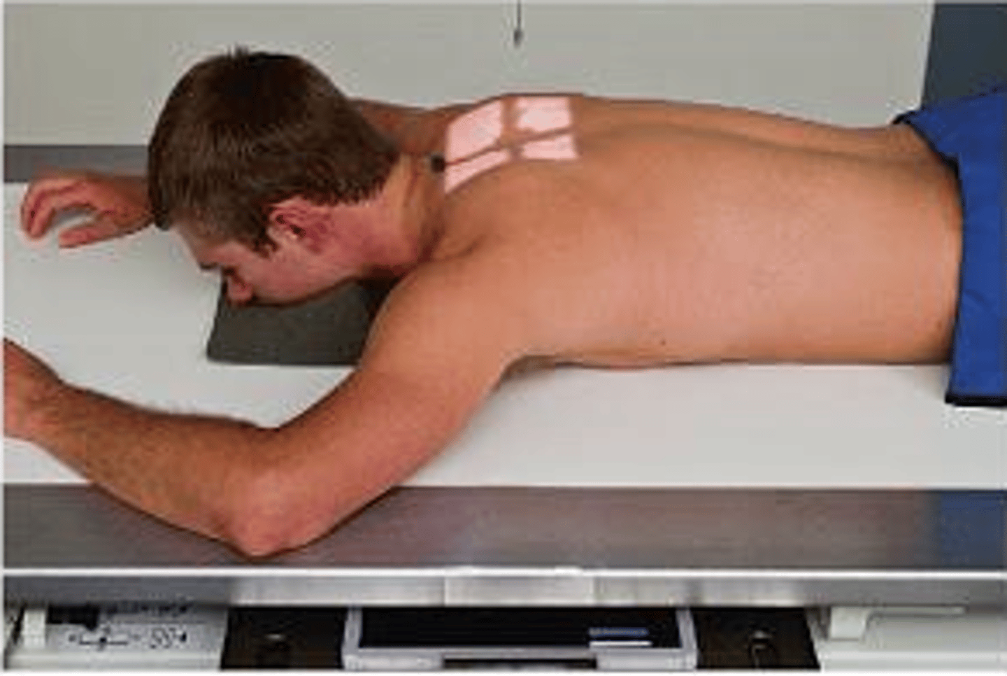 <p>- What exam is this?</p><p>- What is the SID?</p><p>- Is the patient shielded?</p><p>- How is the patient positioned?</p><p>- Where is the CR?</p><p>- What are the breathing instructions?</p>