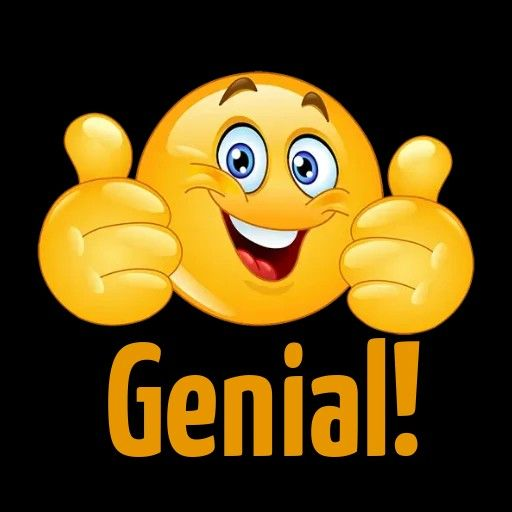 <p>genial</p>