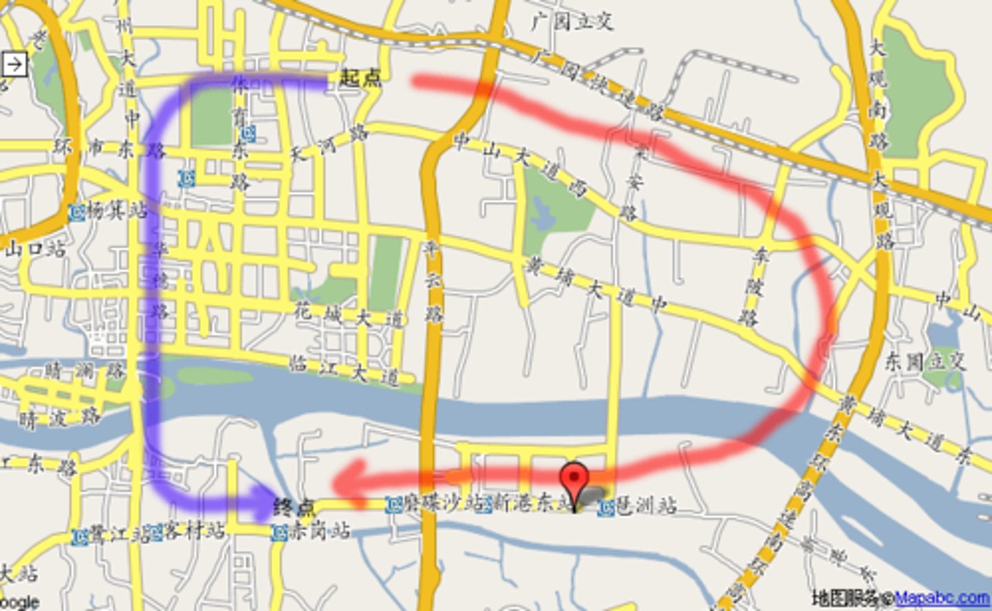 <p>tuyến xe buýt</p>